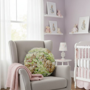 Beatrix Potter Tale of the Flopsy Bunnies Rond Kussen