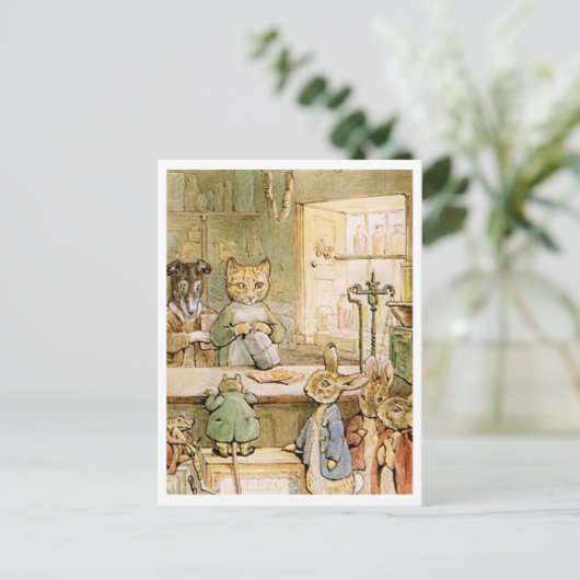 Beatrix Potter The Tale of Ginger and Pickles Briefkaart (Staand voorkant)