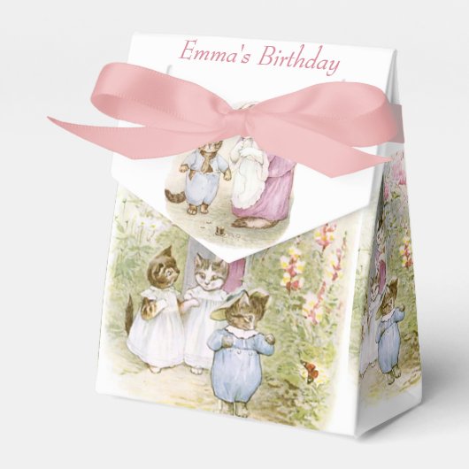 Beatrix Potter, Tom Kitten, Birthday, Pasen Bedankdoosjes (Voorkant Zijde)