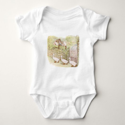 Beatrix Potter, Tom Kitten, Jemima Puddle Duck Romper (Voorkant)