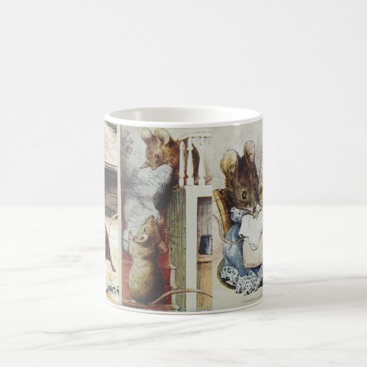 Beatrix Potter Two Bad Mice Mok: Stealing is verke Koffiemok (Center)