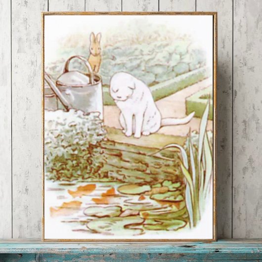 Beatrix Potter uit The Tale of Peter the Rabbit Poster