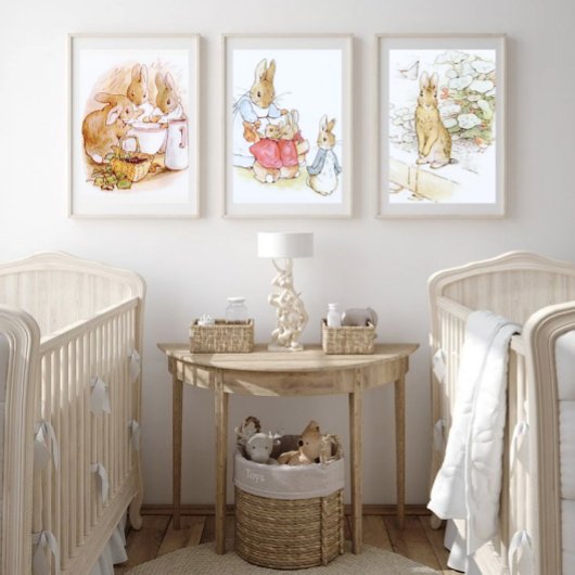 Beatrix Potter uit The Tale of Peter the Rabbit Poster