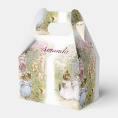 Beatrix Potter, verjaardagsgunst, paascadeau Bedankdoosjes (Achterkant)