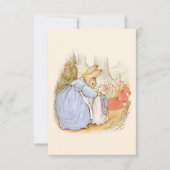 Beatrix Potter Vintage Blank Merci Note (Devant)