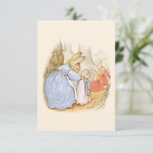 Beatrix Potter Vintage Blank Merci Note