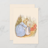 Beatrix Potter Vintage Blank Merci Note (Devant / Derrière)