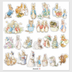Beatrix Potter Vinyl Sticker op maat