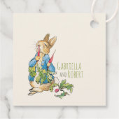 Beatrix Potter Young rabbit Easter Godies CC1114 Bedankjes Labels (Achterkant)