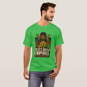 Beats Build Empires – Music Producer T-Shirt (Devant entier)