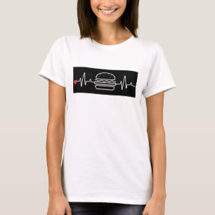 Beats de coeur pour cheeseburger T-shirt