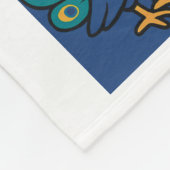 Beats en beesten fleece deken (Hoek)