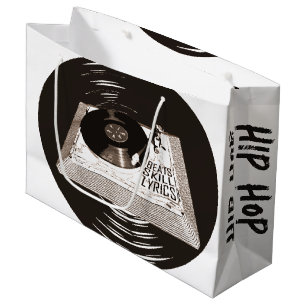 BEATS SKILL LYRICS OP PLATENSPELER HIP HOP GROOT CADEAUZAKJE
