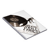 BEATS SKILL LYRICS RECORD PLAYER NOTITIEBOEK (Rechterzijde)