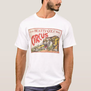 Beatty Cole Circus - 1903 - in nood T-shirt