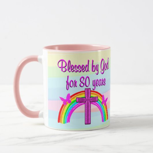 BEAU 80E ANNIVERSAIRE BÉNÉFICIE DE MUG (Gauche)