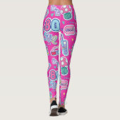 Beau 80s Leggings Design Motif (Dos)
