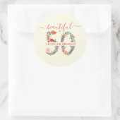 Beau à 50 Anniversaire Sticker (Sac)