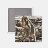 Beau aimant Baboon (Recto/Verso)