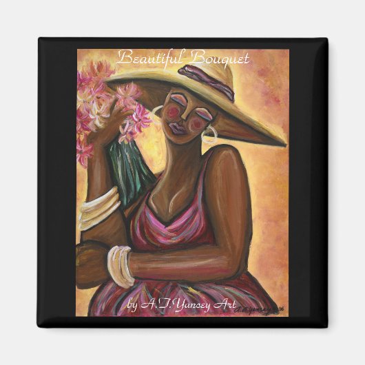 Beau aimant Bouquet (Devant)