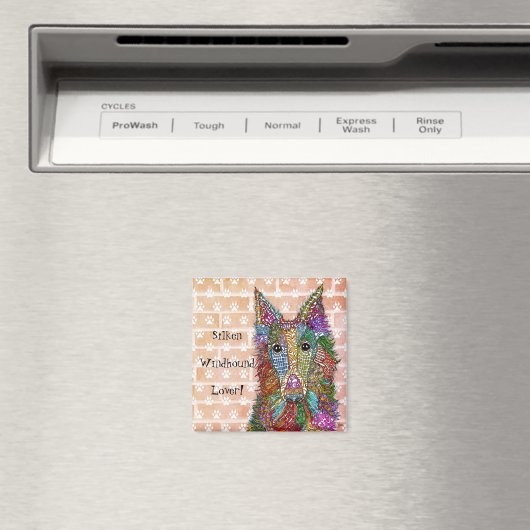 Beau Aimant Silken Windhound (In Situ (Lave-vaisselle))