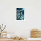 Beau Ange Diffusant Son Ailes Poster (Cuisine)