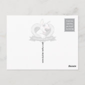 Beau Anglais Bull Terrier Carte photo (Dos)