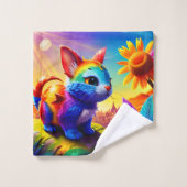 Beau animal trois (Gant de toilette)