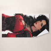 Beau Anime Femme Imaginaire (Serviette de bain)