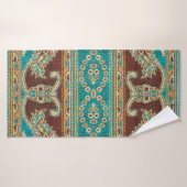 Beau, arabe, arabe, arabique, arabique, tissu arab (Serviette de bain)