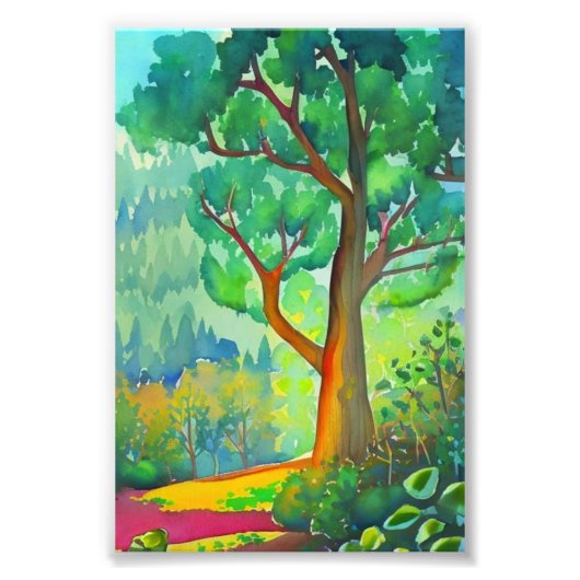 Beau arbre Photo agrandissement (Devant)