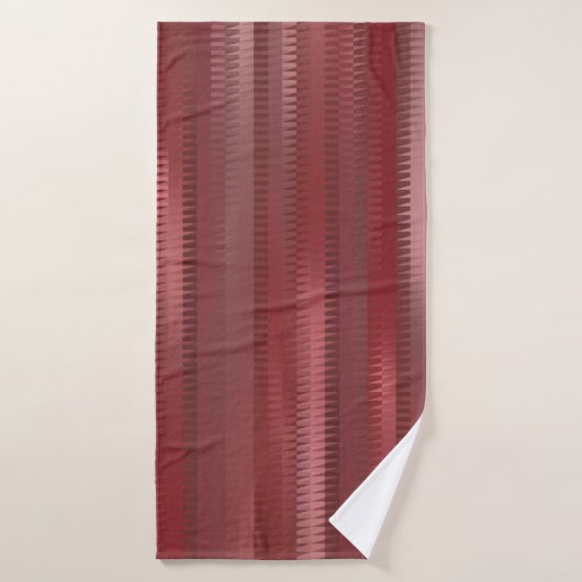 Beau arrière - plan vertical abstrait rouge avec l (Serviette de bain)