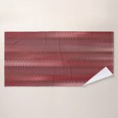 Beau arrière - plan vertical abstrait rouge avec l (Serviette de bain)