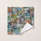 Beau Art Impressionniste Élégant (Gant de toilette)