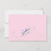 Beau bébé océan Narwhal & bulles Merci Car (Dos)