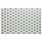 BEAU BLEU J'ADORE LE TISSU DANSANT (Yard)