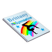 BEAU BLEU PERSONNALISÉ GYMNAST JOURNAL (Côté Droit)