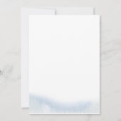 Beau Blue Floral Engagement Party Invitations (Dos)