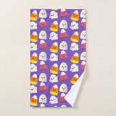 Beau Bonbon Halloween Et Motif Fantôme (Serviette à main)