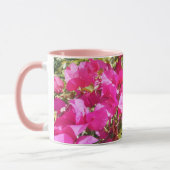 Beau Bougainvilliers roses Imprimer Café Mug (Gauche)