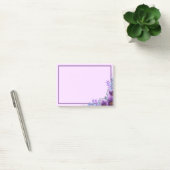 Beau Bouquet de fleurs violettes Post-it Notes (Bureau)