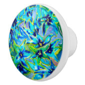 Beau bouton de porte en céramique pour aquarelle (Droite)