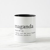 Beau Cadeau de Tasse Filipina Philippines (Centre)
