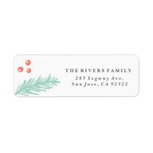 Beau cadre d'hiver Étiquette de vacances