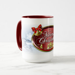 Beau café de Noël Mug