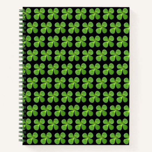 Beau cahier aux feuilles vertes d'arbre de Jade (Devant)