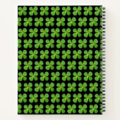 Beau cahier aux feuilles vertes d'arbre de Jade (Dos)