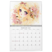 Beau calendrier 2013 de filles d'anime (Feb 2027)