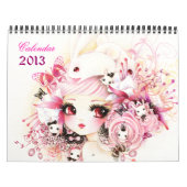 Beau calendrier 2013 de filles d'anime (Protection)