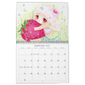 Beau calendrier 2013 de filles de chibi d'anime (Feb 2027)